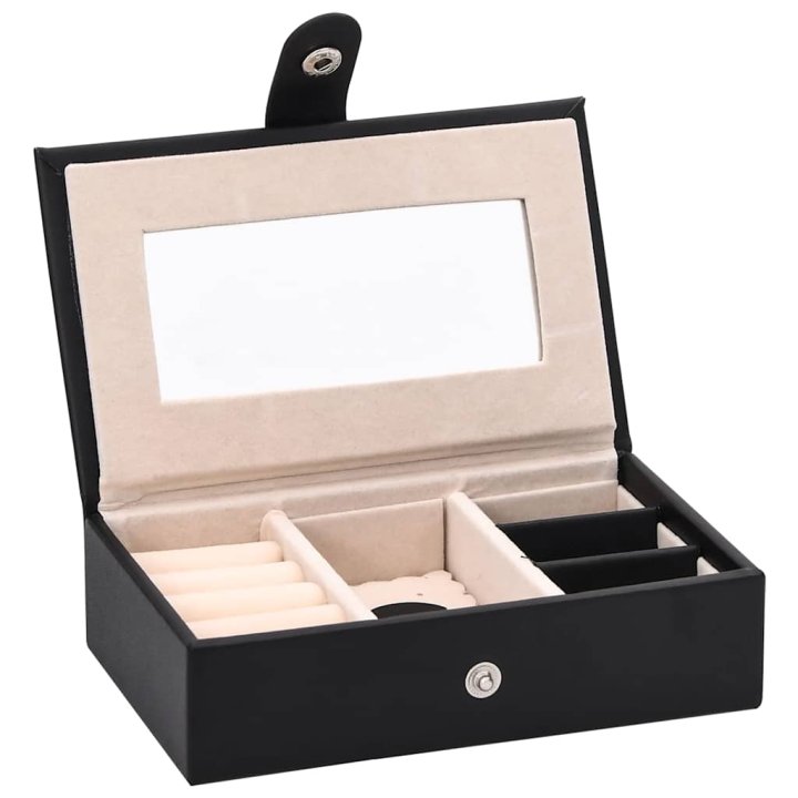 Caixa para jóias de 3 camadas com espelho com | Briva Home