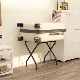 Soporte para maletas negro 56x40x49 cm | Briva Home