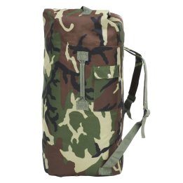 Bolso de lona estilo militar 85 L camuflaje | Briva Home