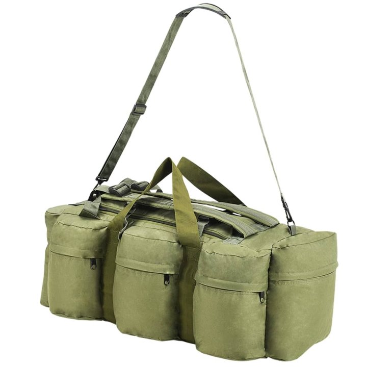 Bolso de lona estilo militar 3-en-1 45 L verde | Briva Home