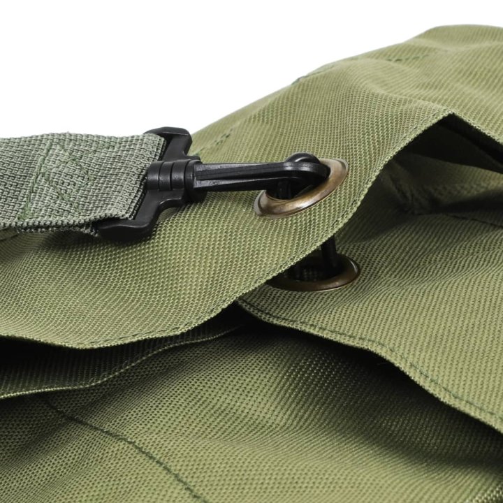 Bolso de lona estilo militar 85 L verde oliva | Briva Home