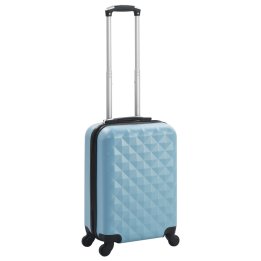 Maleta con ruedas trolley rígida azul ABS | Briva Home