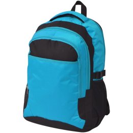 Mochila escolar negra y azul 40 l | Briva Home
