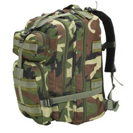Mochila militar 50 L Camuflaje | Briva Home