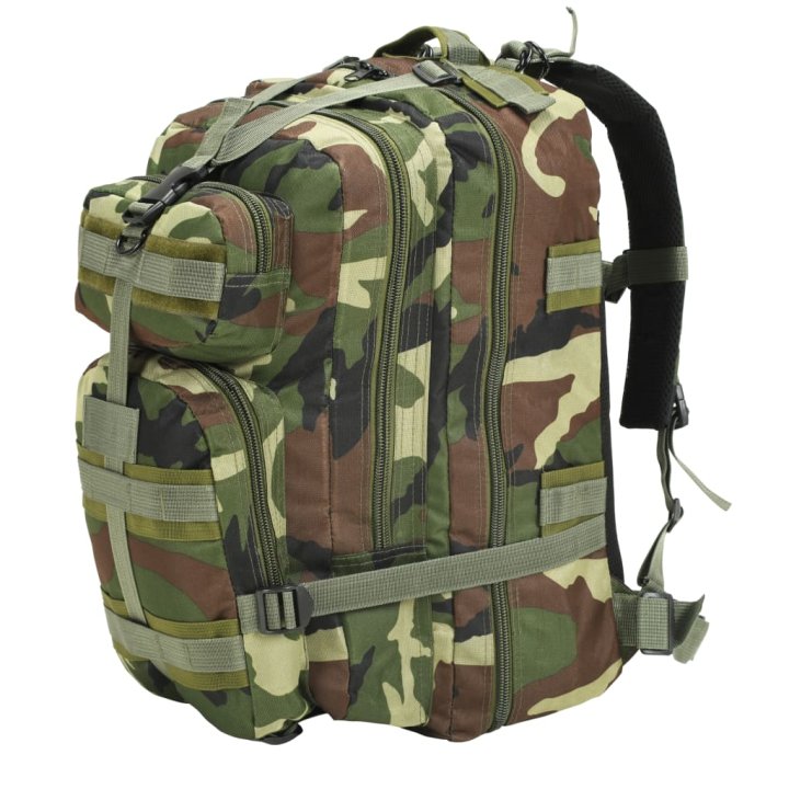 Mochila militar 50 L Camuflaje | Briva Home