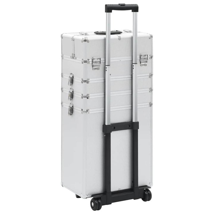 Maletín trolley de maquillaje de aluminio | Briva Home