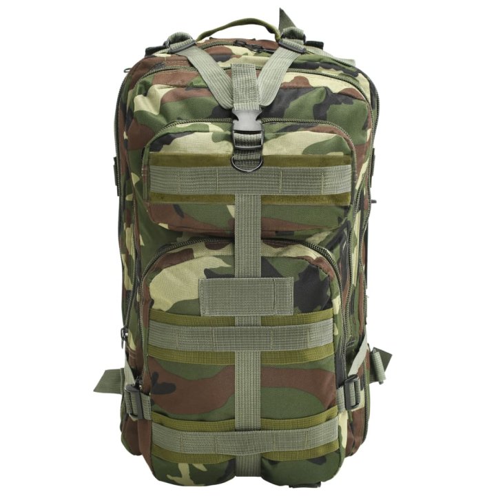 Mochila militar 50 L Camuflaje | Briva Home
