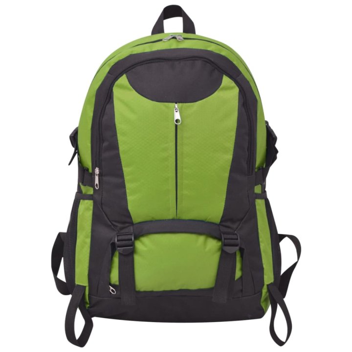 Mochila de senderismo 40 L negra y verde | Briva Home