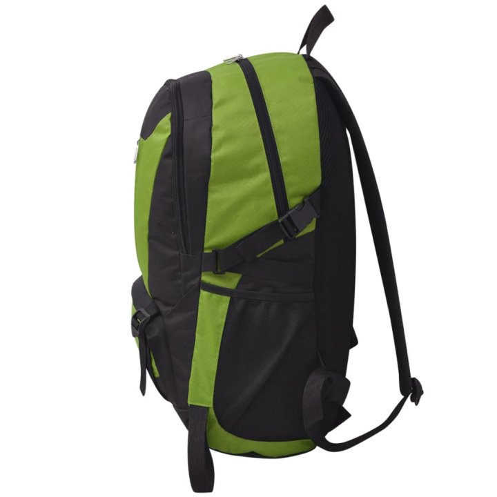 Mochila de senderismo 40 L negra y verde | Briva Home