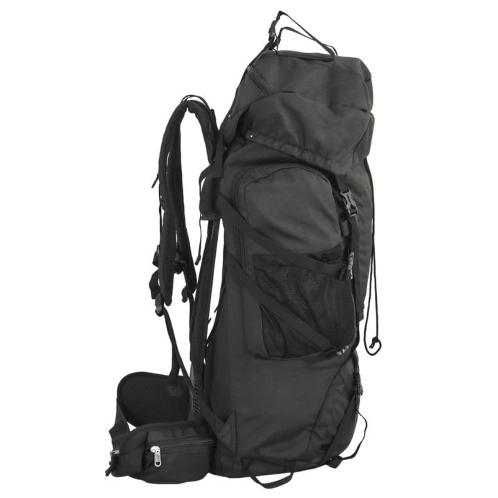 Mochila de senderismo tela oxford negro 100 l | Briva Home