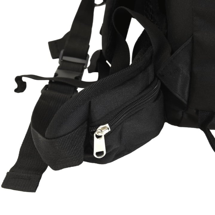 Mochila de senderismo tela oxford negro 100 l | Briva Home