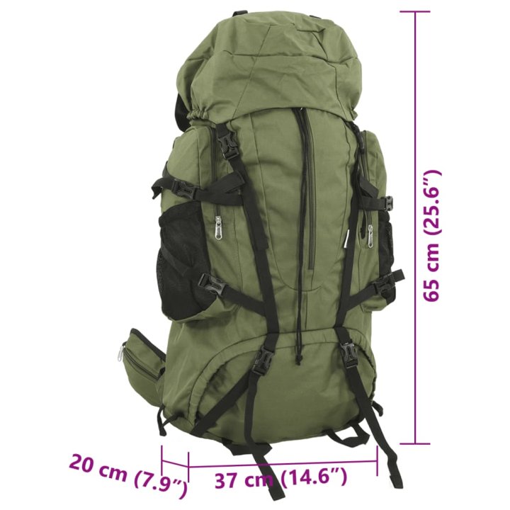 Mochila de senderismo tela oxford verde | Briva Home