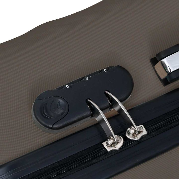 Juego de maletas rígidas con ruedas 3 piezas | Briva Home