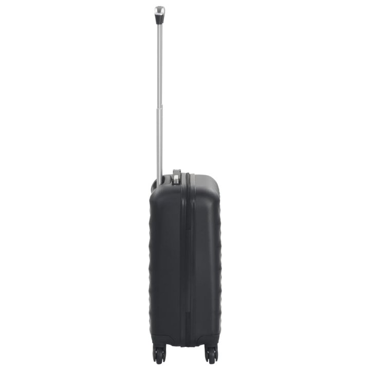 Maleta con ruedas trolley rígida negra ABS | Briva Home