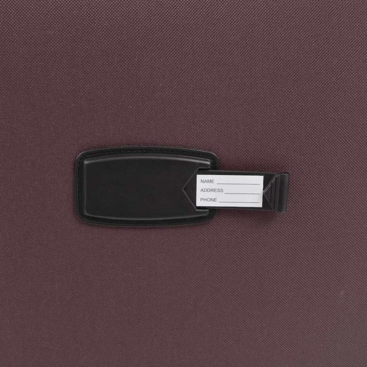 Juego de 3 maletas blandas color café | Briva Home