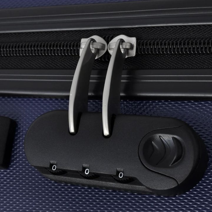 Set Trolley Maleta Rígida Tres Uds. Azul | Briva Home